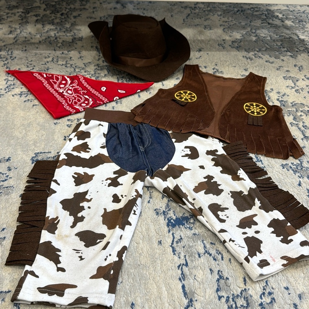 Kids Halloween cowboy costume